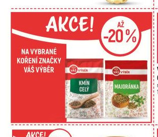 NA VYBRANÉ KOŘENÍ ZNAČKY VÁŠ VÝBĚR