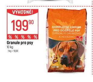 Granule pro psy