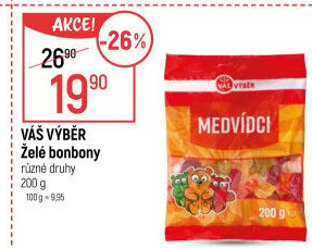 Bonbony želé Váš Výběr