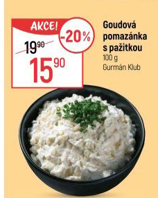 Goudová pomazánka s pažitkou