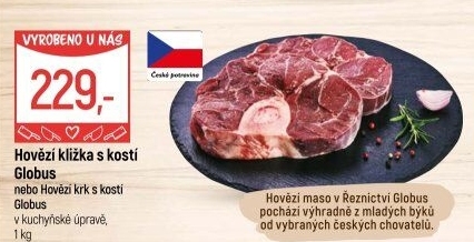Hovězí kližka s kostí Globus
