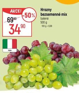 Hrozny mix bezsemenné