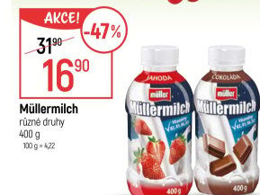 Nápoj mléčný Müllermilch Müller