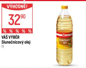 Olej slunečnicový Váš Výběr
