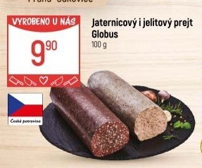Prejt jitrnicový Globus