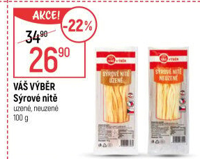 Sýrové nitě Váš výběr