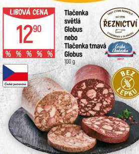 Tlačenka světlá Globus