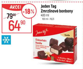 Zmrzlina bonboniéra Jeden Tag