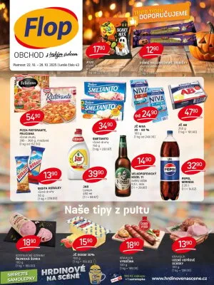 akční leták FLOP 22.10.2025-28.10.2025