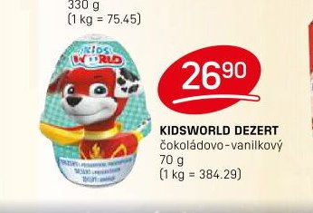 KIDSWORLD DEZERT