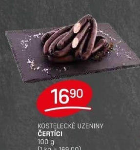 Párky Čertíci Kostelecké uzeniny