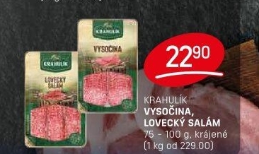 Salám Vysočina Krahulík