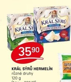 Sýr Hermelín Král sýrů