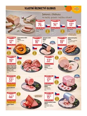 akční leták Globus 22.10.2025-27.10.2025
