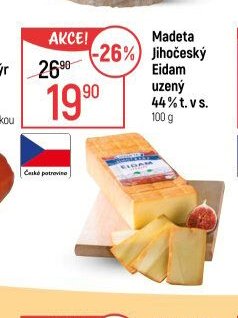 Madeta Jihočeský Eidam uzený
