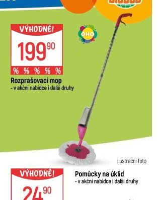 Rozprašovací mop