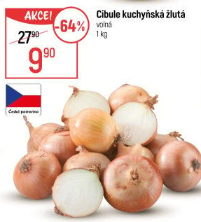 Cibule kuchyňská žlutá