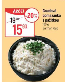 Goudová pomazánka s pažitkou