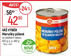 Kompot meruňky Váš Výběr