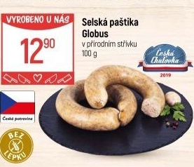Paštika selská Globus