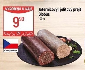 Prejt jitrnicový Globus