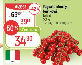 Rajčata cherry keříková