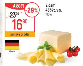 Sýr Eidam 45%