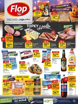 akční leták FLOP TOP 22.10.2025-28.10.2025