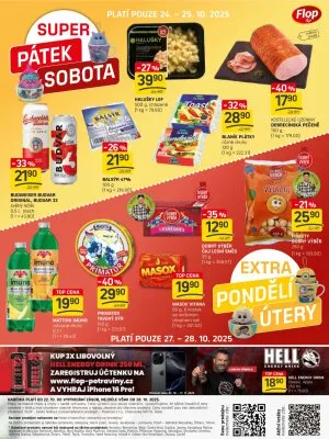akční leták FLOP TOP 22.10.2025-28.10.2025
