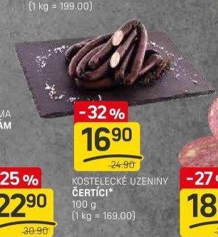 Kostelecké uzeniny Čertíci