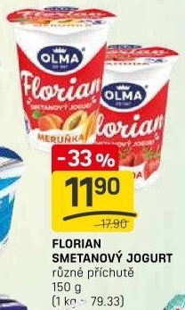 Jogurt smetanový Florian Olma