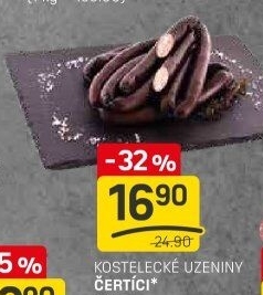 Párky Čertíci Kostelecké uzeniny