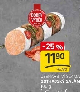Salám Gothaj Dobrý Výběr