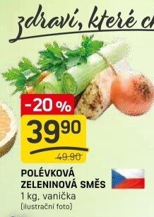 Zeleninová polévková směs