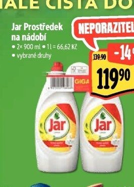 Jar Prostředek na nádobí