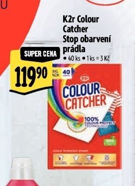 K2r Colour Catcher Stop obarvení prádla