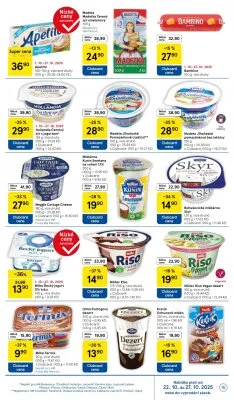 akční leták Tesco 22.10.2025-27.10.2025