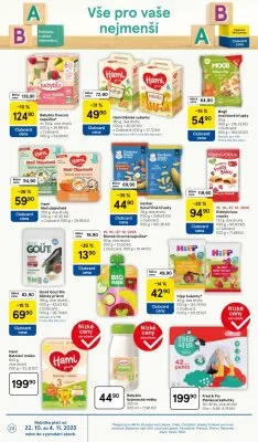 akční leták Tesco 22.10.2025-27.10.2025