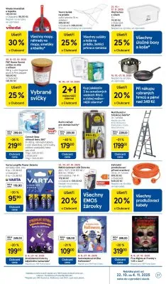 akční leták Tesco 22.10.2025-27.10.2025