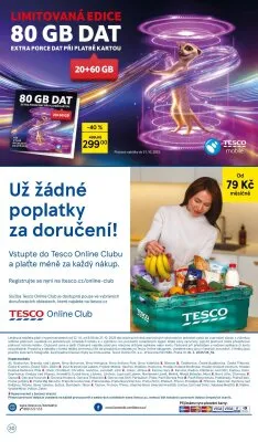 akční leták Tesco 22.10.2025-27.10.2025