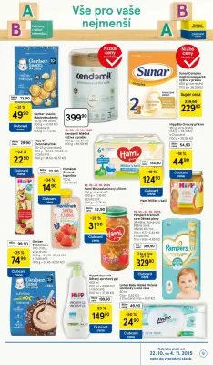 akční leták Tesco 22.10.2025-27.10.2025