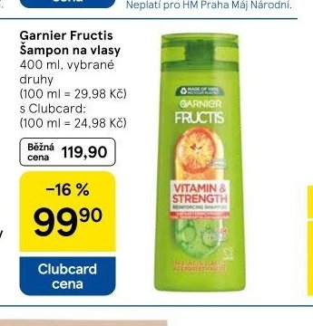 Garnier Fructis Šampon na vlasy