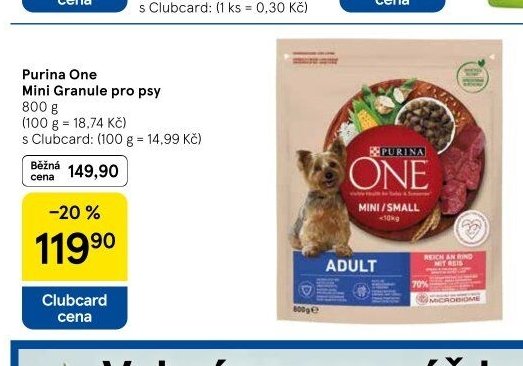 Purina One Mini Granule pro psy