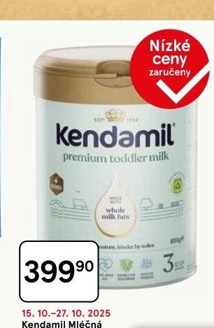 Kendamil Mléčná výživa v prášku