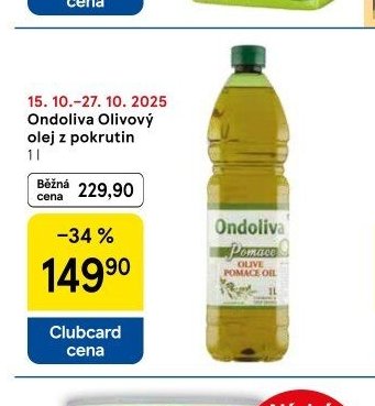 Ondoliva Olivový olej z pokrutin