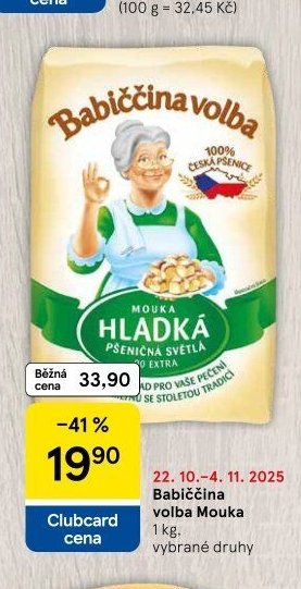 Babiččina volba Mouka 1 kg