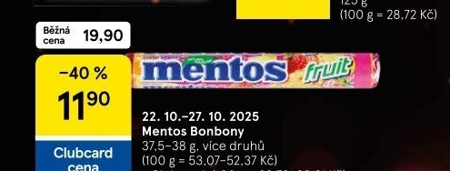 Bonbony Mentos