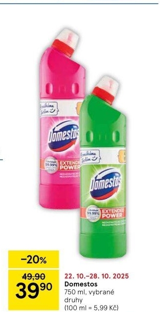 Čistič WC gelový Domestos