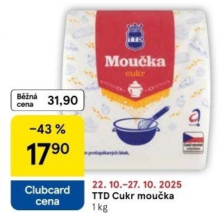 Cukr moučka TTD