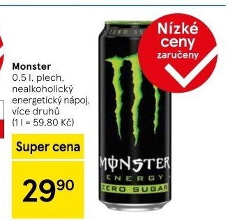 Energetický nápoj Monster Energy